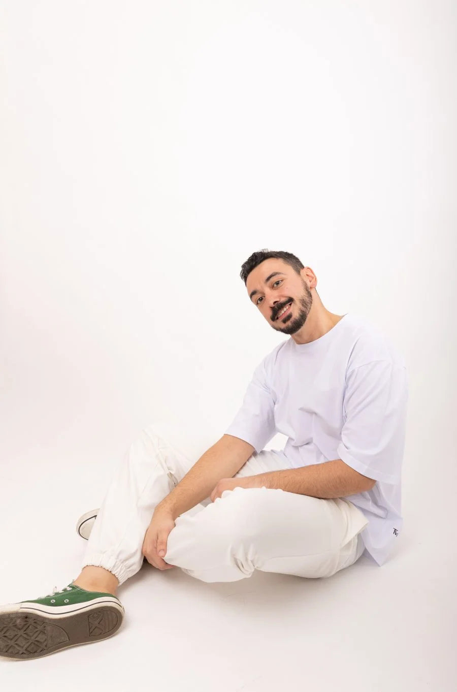 Kintsugi – Eşofman Altı – Beli Lastikli ve İpli - ThinkWhite